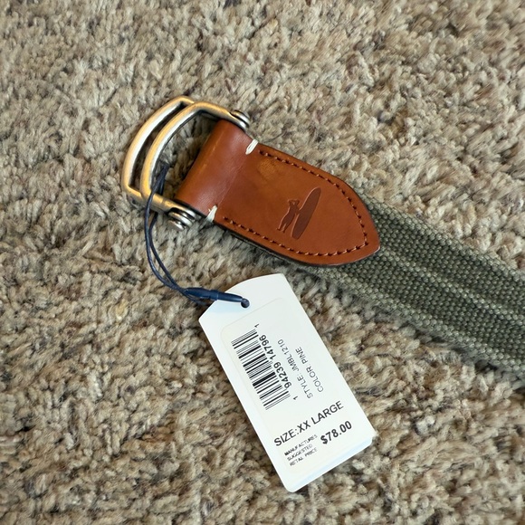 New Johnnie-O Belt Green XXL - Picture 2 of 5